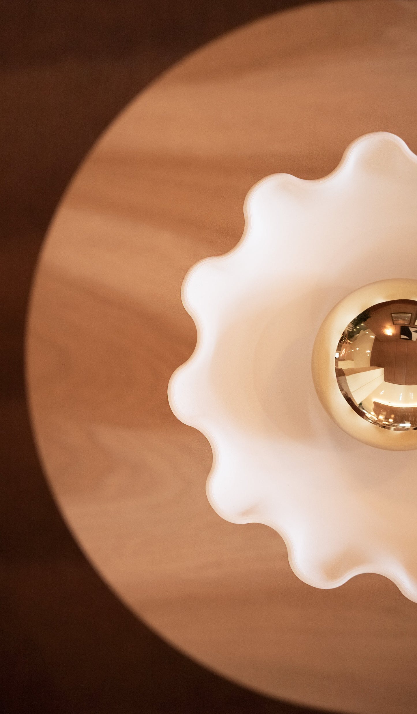 Lampe design amidon de maïs